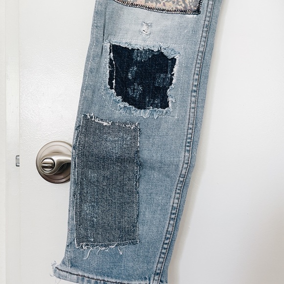 BDG low - mid rise patchwork straight relaxed leg jeans - Picture 8 of 14